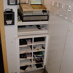 Order Entry Area with Server Cubby